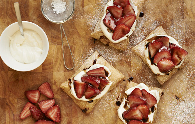 Belazu Strawberry & Balsamic Tart