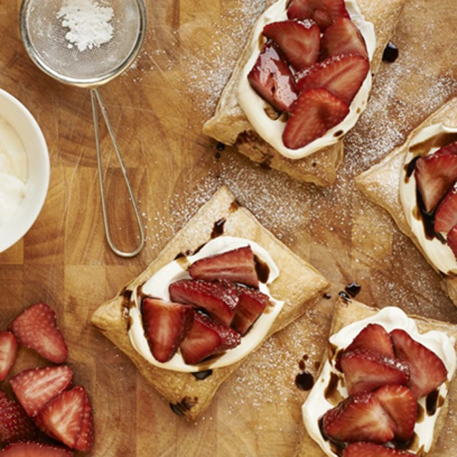 Belazu Strawberry & Balsamic Tart