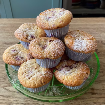 Lisa's Raspberry Fantasy Cupcakes