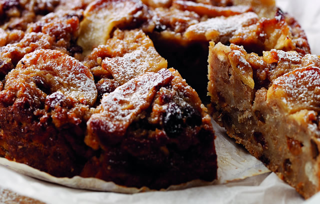 Bramley Apple and Cider Pudding