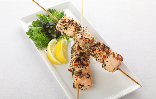 Salmon Skewers