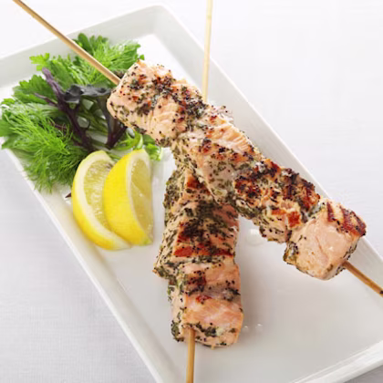 Salmon Skewers