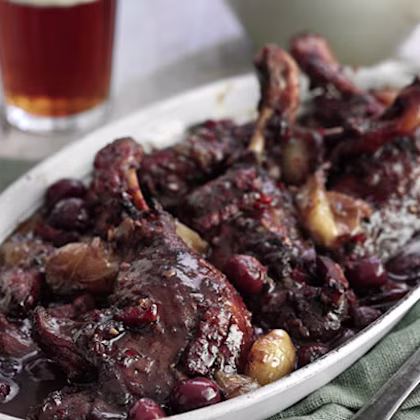 Duck and Sour Cherry Casserole