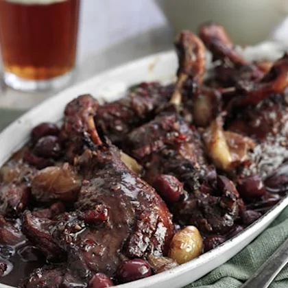 Duck and Sour Cherry Casserole