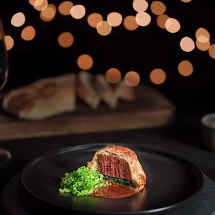 Redefine Beef Flank Pithivier