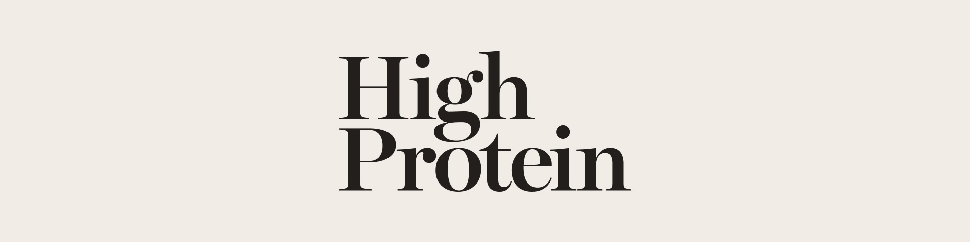High Protein