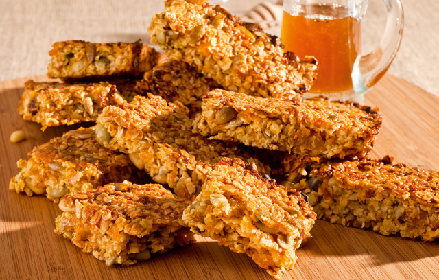 Gluten Free Apricot and Oat Bars