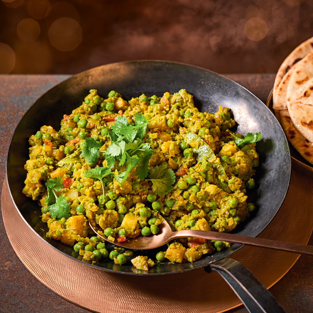 Pea and Potato Curry   