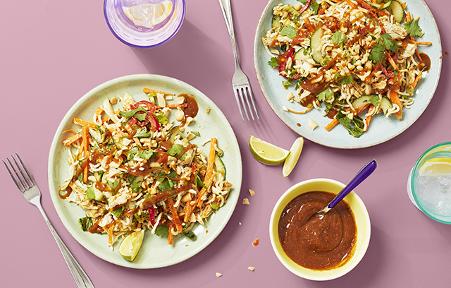 Bang Bang Chicken Noodle Salad