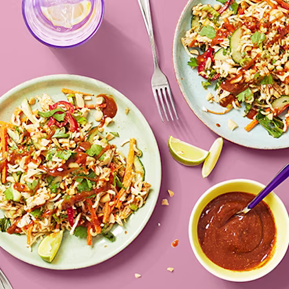 Bang Bang Chicken Noodle Salad