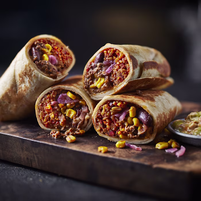 Beef Chilli Burrito