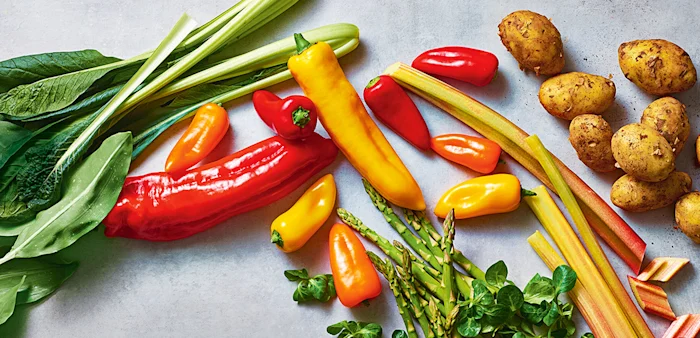 Asparagus Seaweed Butter Chopped Egg Salad
