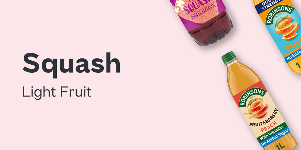Squash - Light Fruit