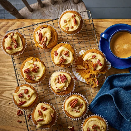 Pumpkin, Maple and Pecan Muffins