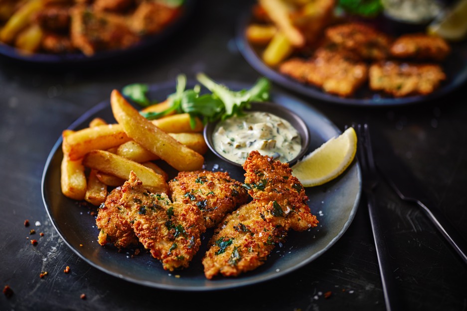 Tom Kerridge’s Herby Parmesan Chicken Nuggets