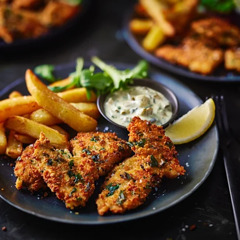 Tom Kerridge’s Herby Parmesan Chicken Nuggets