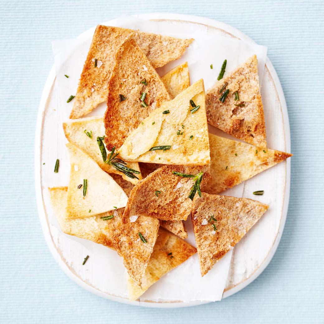 Rosemary and Honey Pitta Crisps