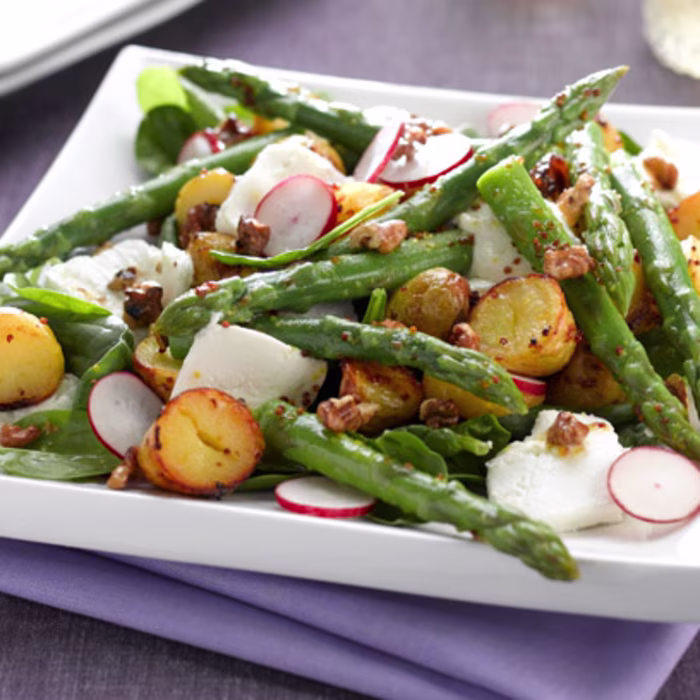 Warm New Potato and Asparagus Salad