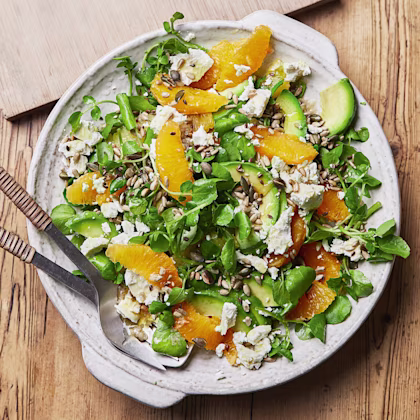 Watercress, Goat’s Cheese and Orange Salad