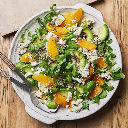 Watercress, Goat’s Cheese and Orange Salad