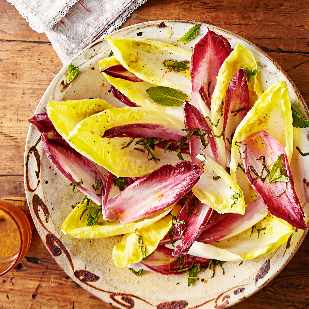 Chicory, Mint and Orange Salad 