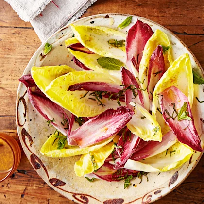 Chicory, Mint and Orange Salad