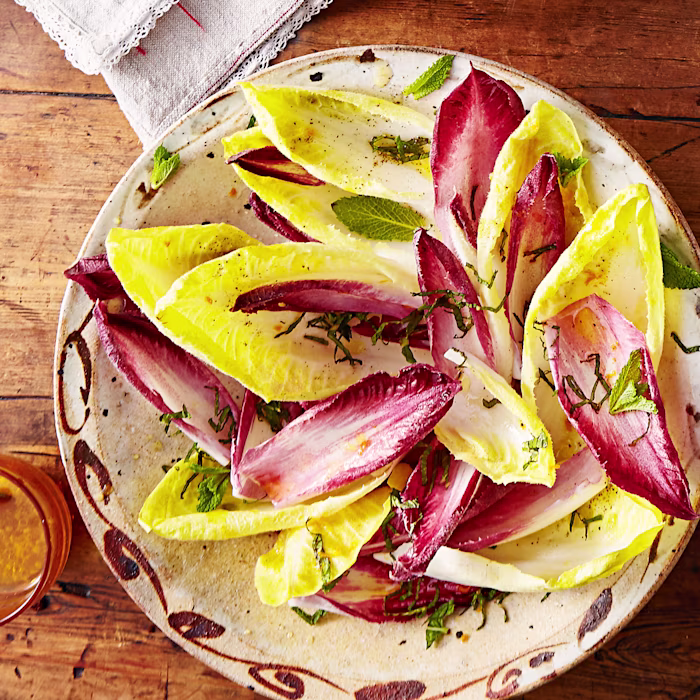 Chicory, Mint and Orange Salad