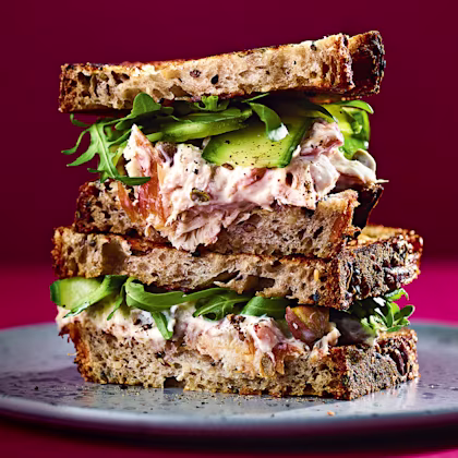 Smoked Mackerel and Horseradish Sandwich