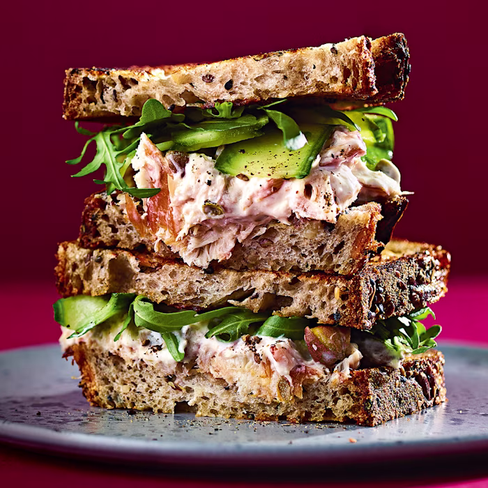 Smoked Mackerel and Horseradish Sandwich
