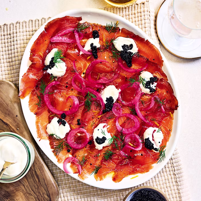 Smoked Salmon ‘Carpaccio’
