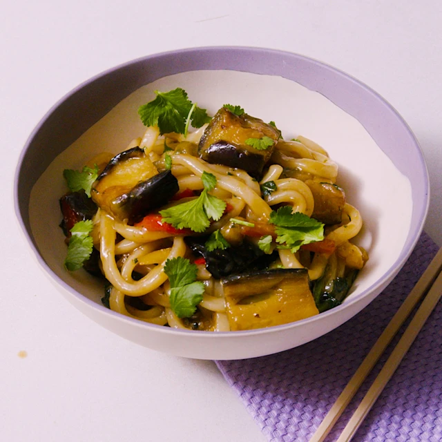 Miso Aubergine Udon