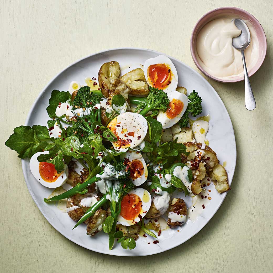 Seasonal Potato, Tenderstem And Watercress Salad