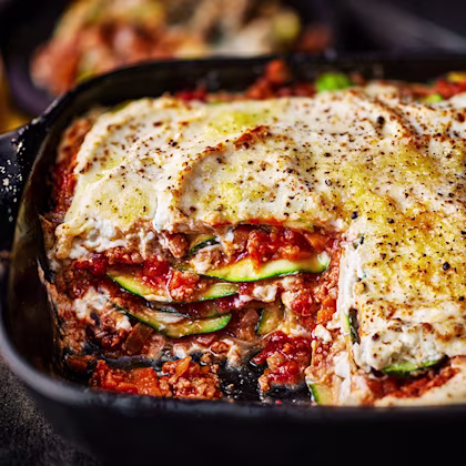 Turkey, Courgette and Ricotta No‑Pasta Lasagne
