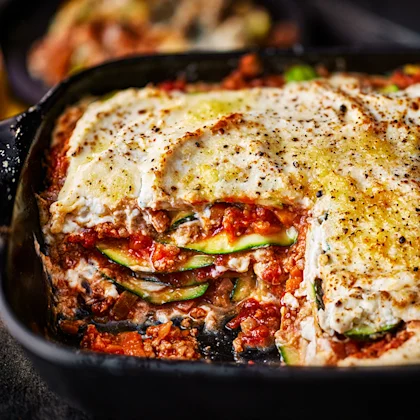 Turkey, Courgette and Ricotta No‑Pasta Lasagne