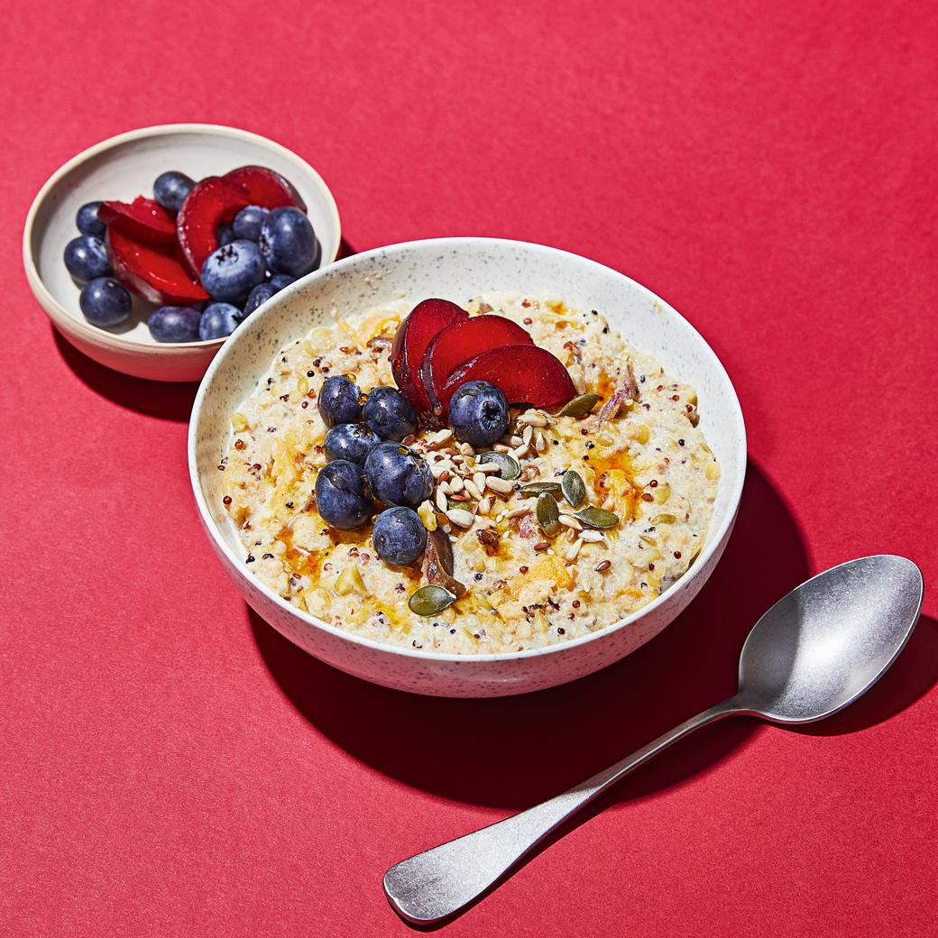 Quinoa and Freekeh Porridge  