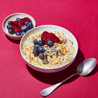 Quinoa and Freekeh Porridge