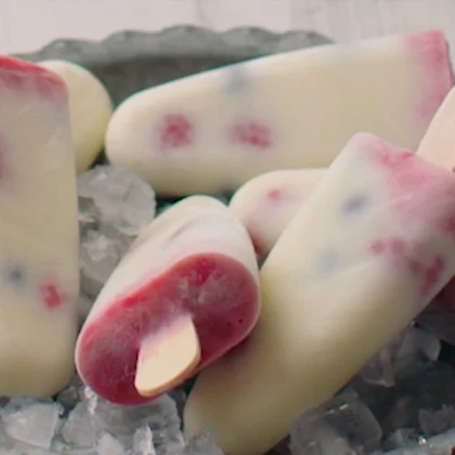 Activia Berry Ice Lollies