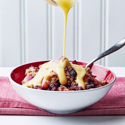Blueberry Oat Crumble
