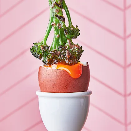 Eggs and Broccoli Soldiers