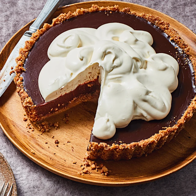 Chocolate and Stout Tart