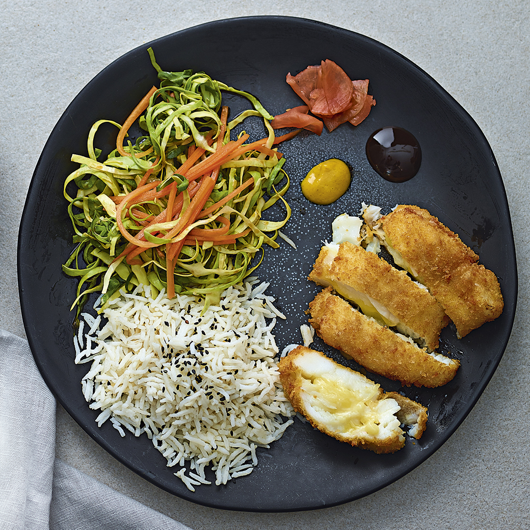 Cheesy Cod Katsu