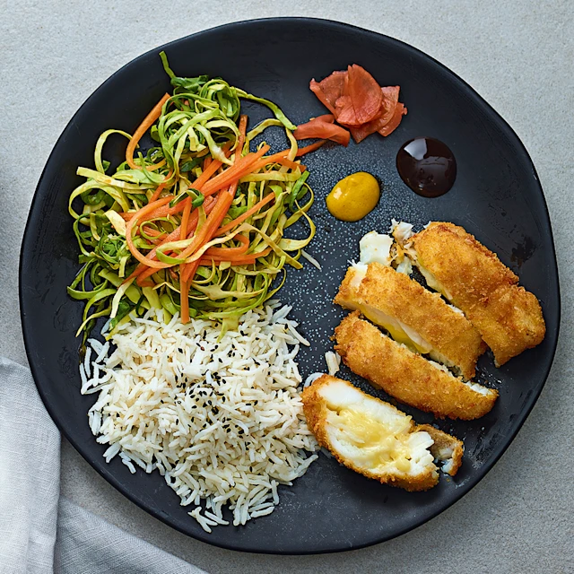 Cheesy Cod Katsu