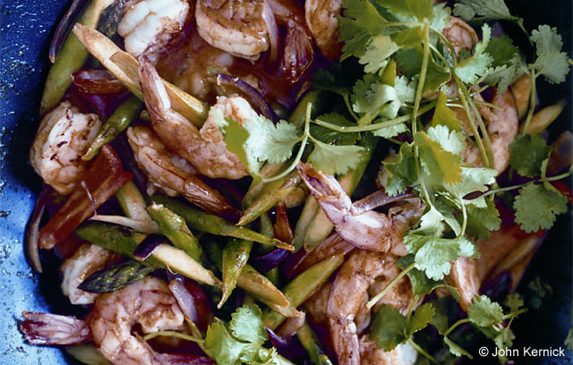 Spicy Prawn Stir-Fry