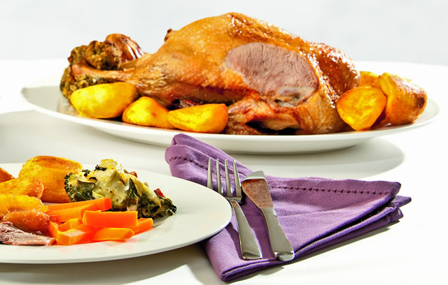 Duck with Port and Orange Sauce