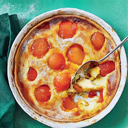 Apricot clafoutis
