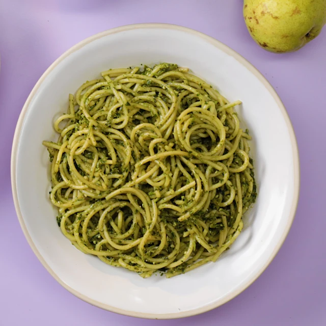 Herb stem pesto
