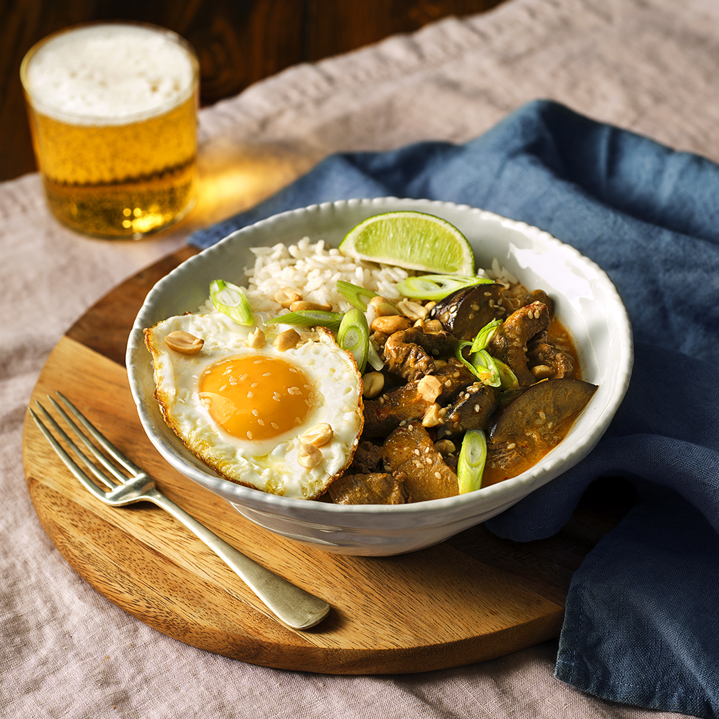 Beef and Aubergine Curry
