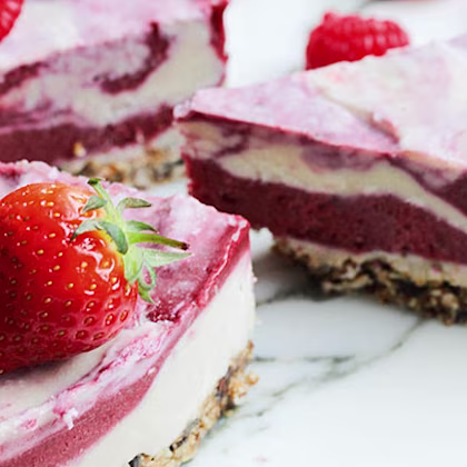 Bursting Berries Cheesecake Swirl