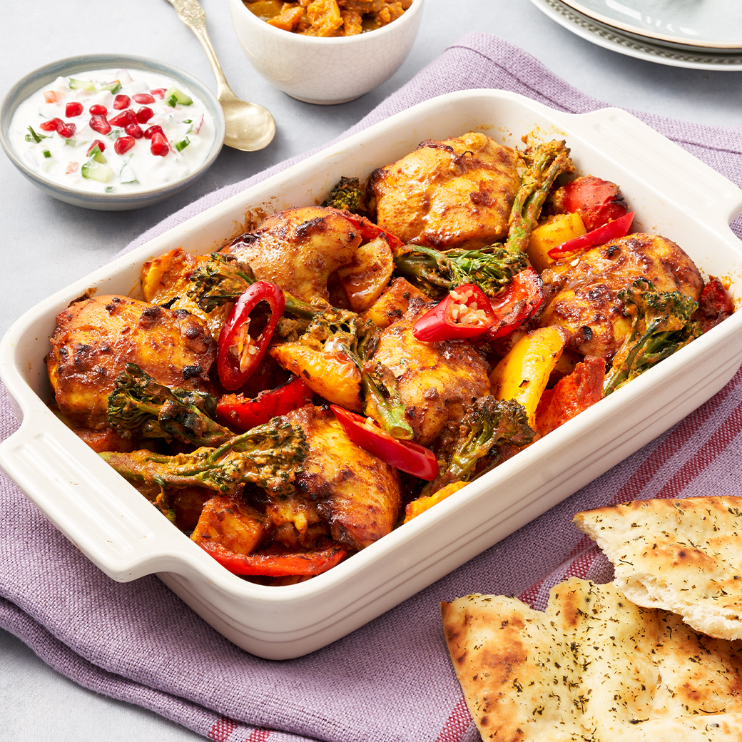 Chicken Tikka Traybake