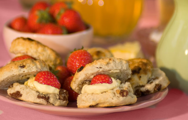 Super Strawberry Scones